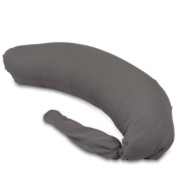 Coussin d'allaitement Juno -  Stone grey - One size