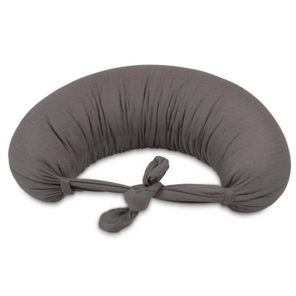 Coussin d'allaitement Juno -  Stone grey - One size