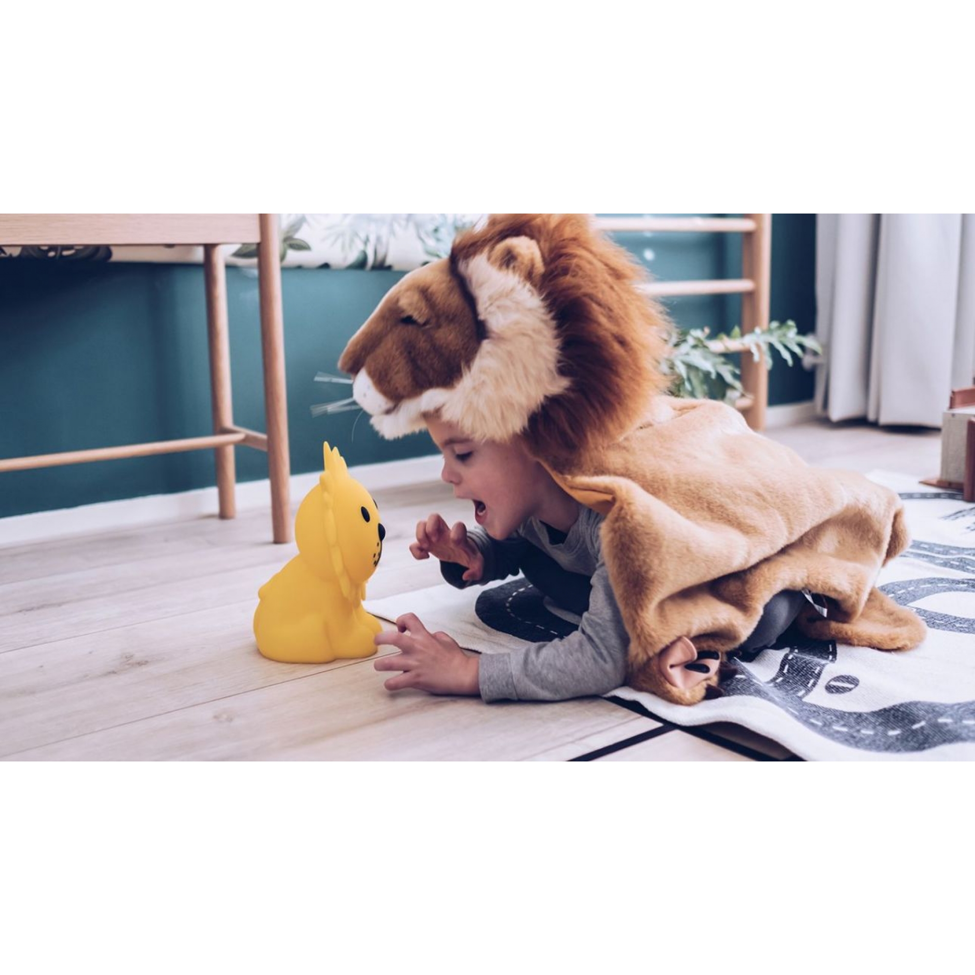 Veilleuse petit lion déco murale pour enfant • Veilleuse