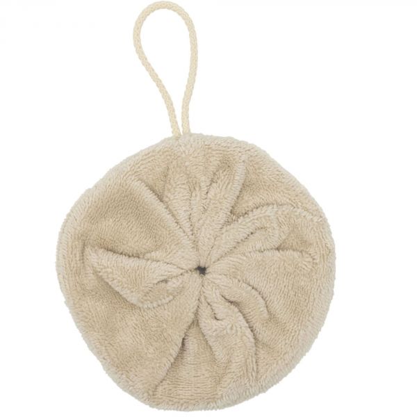 Fleur de douche enfant bambou - Biscuit