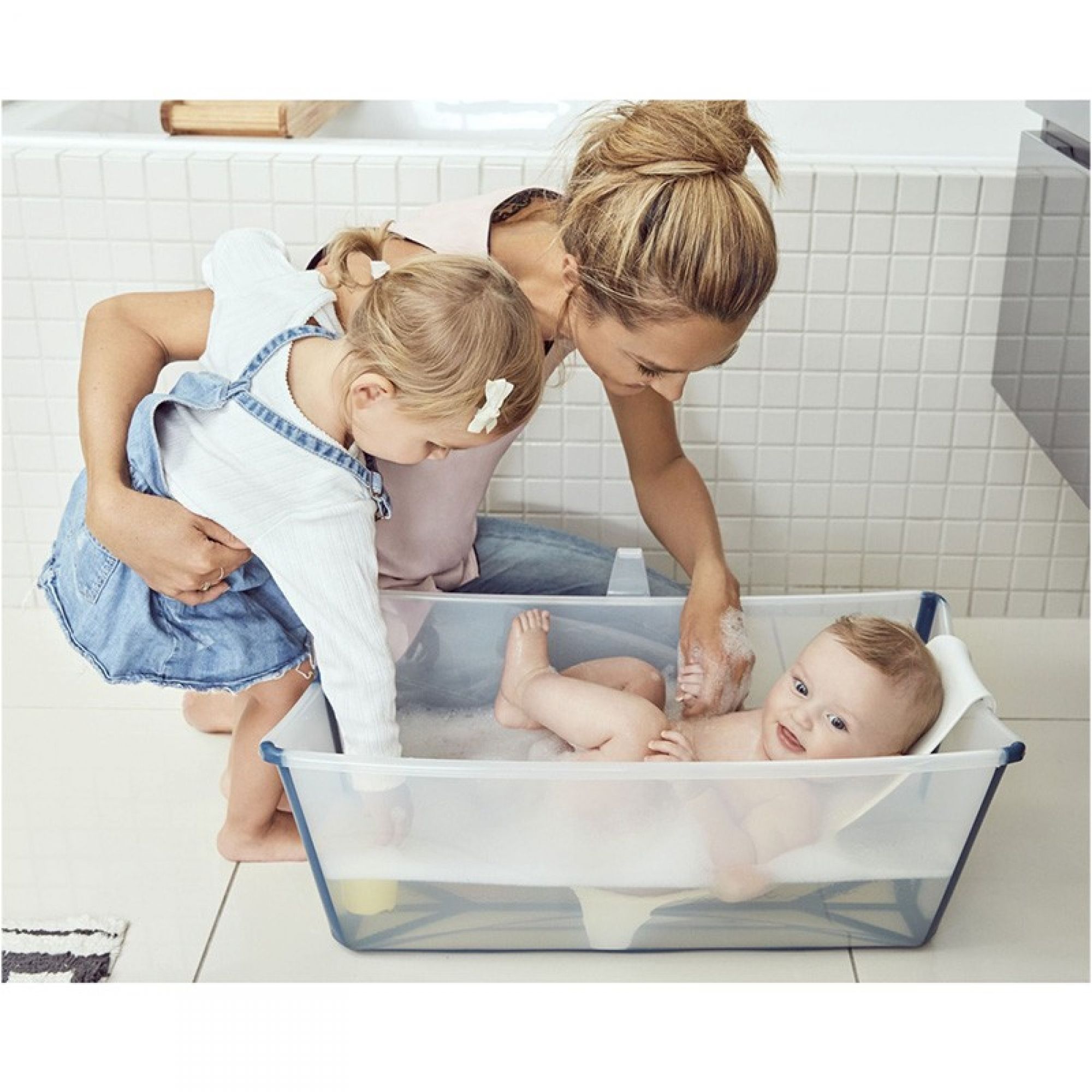 Baignoire pliable pour bébé  Ensemble Stokke® Flexi Bath® X-Large