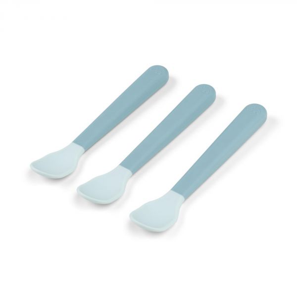 Lot de 3 cuillères Foodie Easy-grip bleu