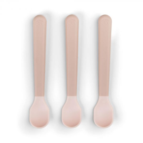 Lot de 3 cuillères Foodie Easy-grip rose