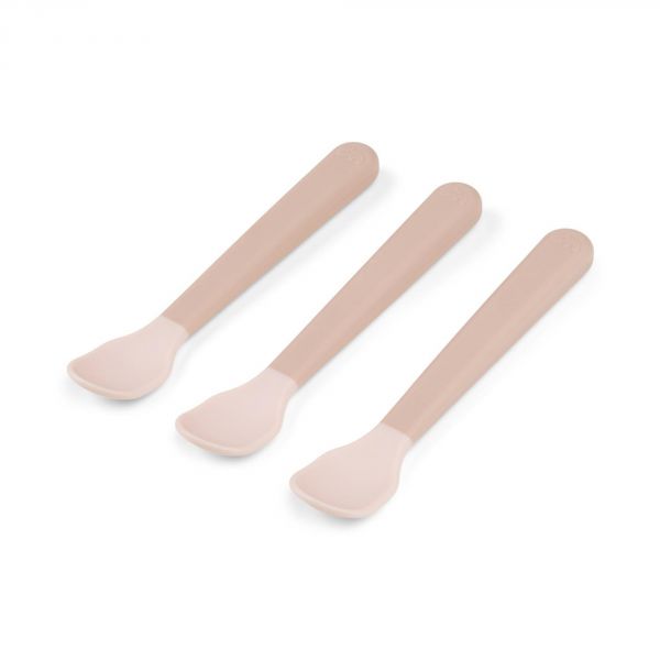 Lot de 3 cuillères Foodie Easy-grip rose