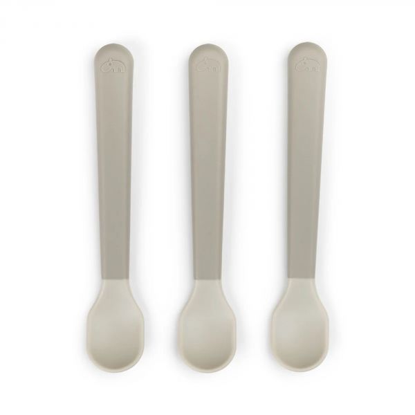 Lot de 3 cuillères Foodie Easy-grip sable