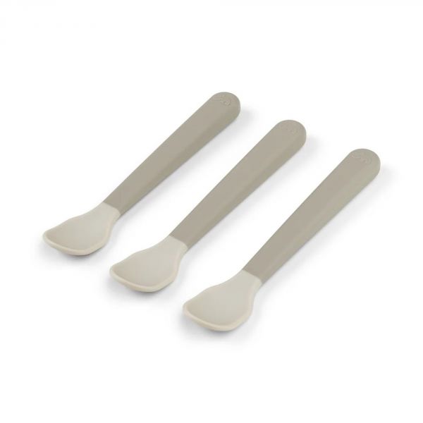 Lot de 3 cuillères Foodie Easy-grip sable