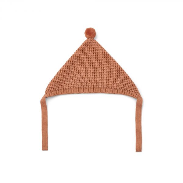 Bonnet tricoté enfant Fresia Tuscany rose 3-6 mois