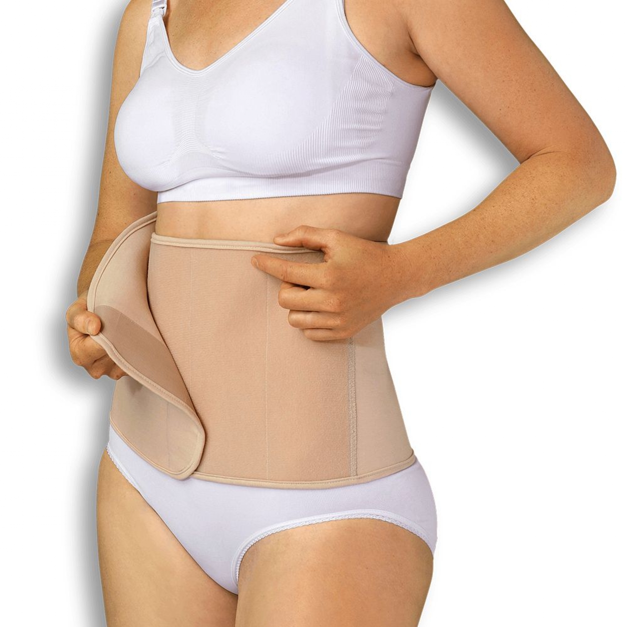 Culotte gaine post-partum et post-chirurgicale avec une plus grande  couverture de l'abdomen