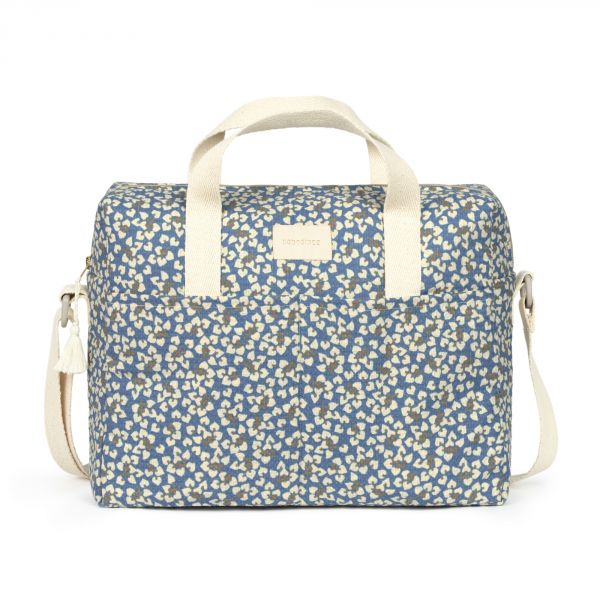 Sac à langer Gala nid d'abeille Blue Yumiko