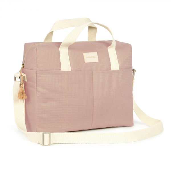 Sac à langer Gala nid d'abeille Mauve Pink