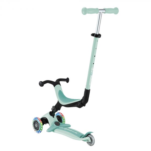 Trottinette évolutive Go Up Active Plus Lights Pastel menthe / Menthe foncée