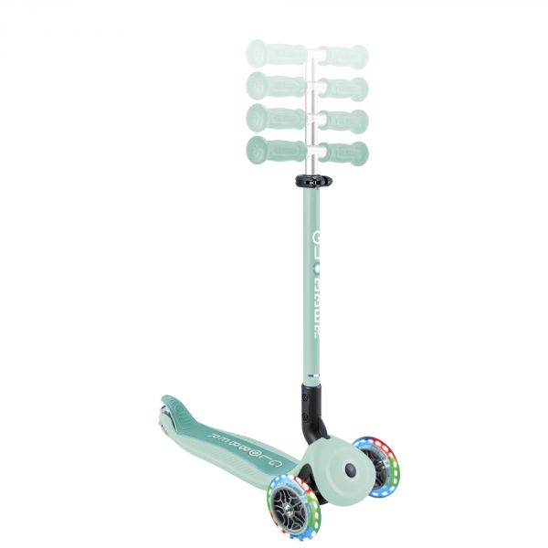 Trottinette évolutive Go Up Active Plus Lights Pastel menthe / Menthe foncée