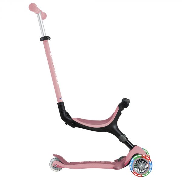 Trottinette évolutive Go Up Active Plus Lights Pastel rose / Rose framboise