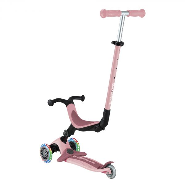 Trottinette évolutive Go Up Active Plus Lights Pastel rose / Rose framboise