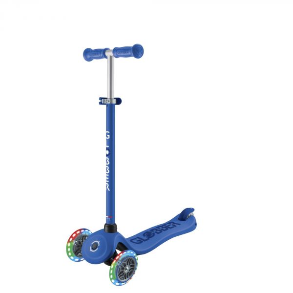 Trottinette pour enfants lumineuse 3 en 1 Bleu foncé