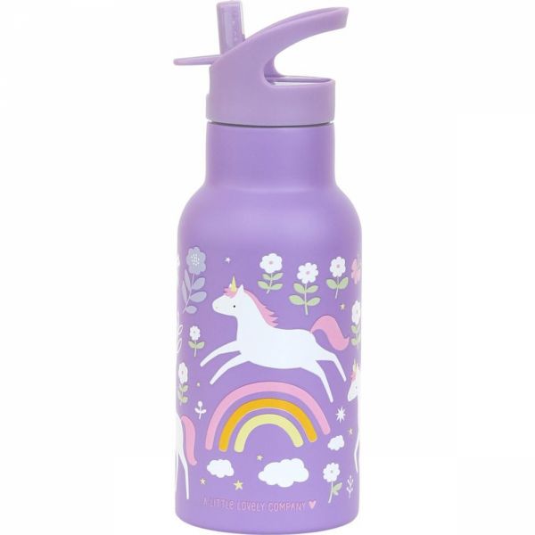 Gourde isotherme enfant rêves de licorne