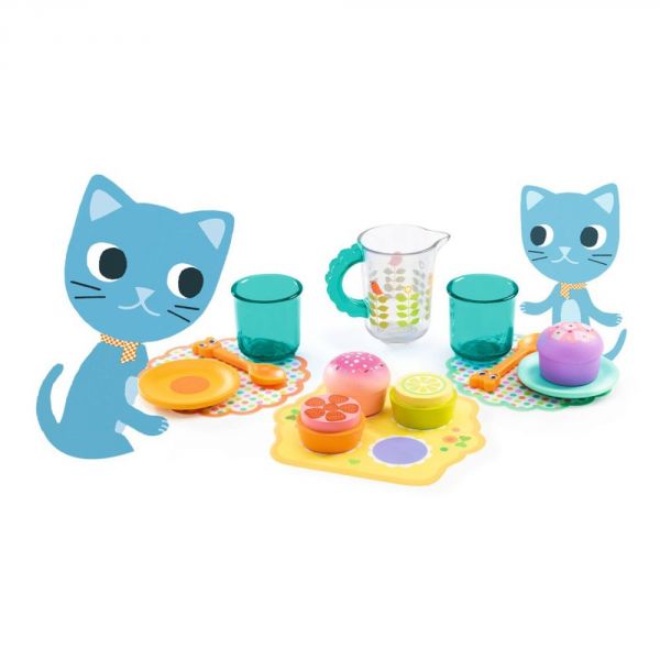 Jeu d’imitation dinette Goûter des chatons