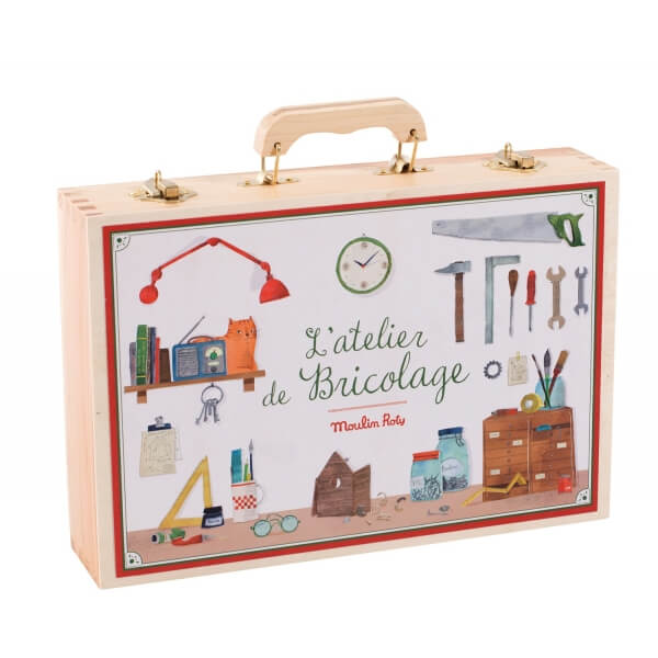 Grande valise bricolage Les jouets d'hier