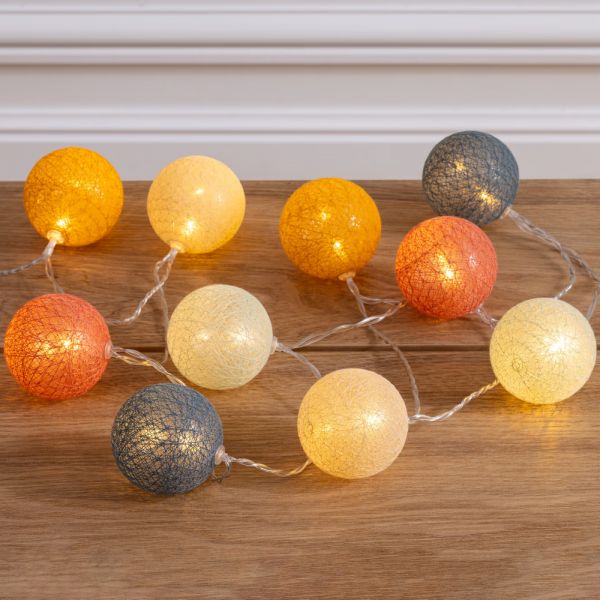 Guirlande lumineuse LED 10 boules Oya