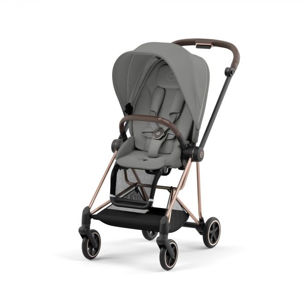 Habillage de siège pour poussette Mios 3 Mirage Grey