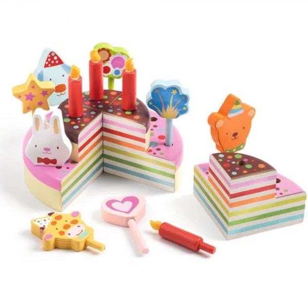 Dinette pour enfant gâteau Happy Birthday