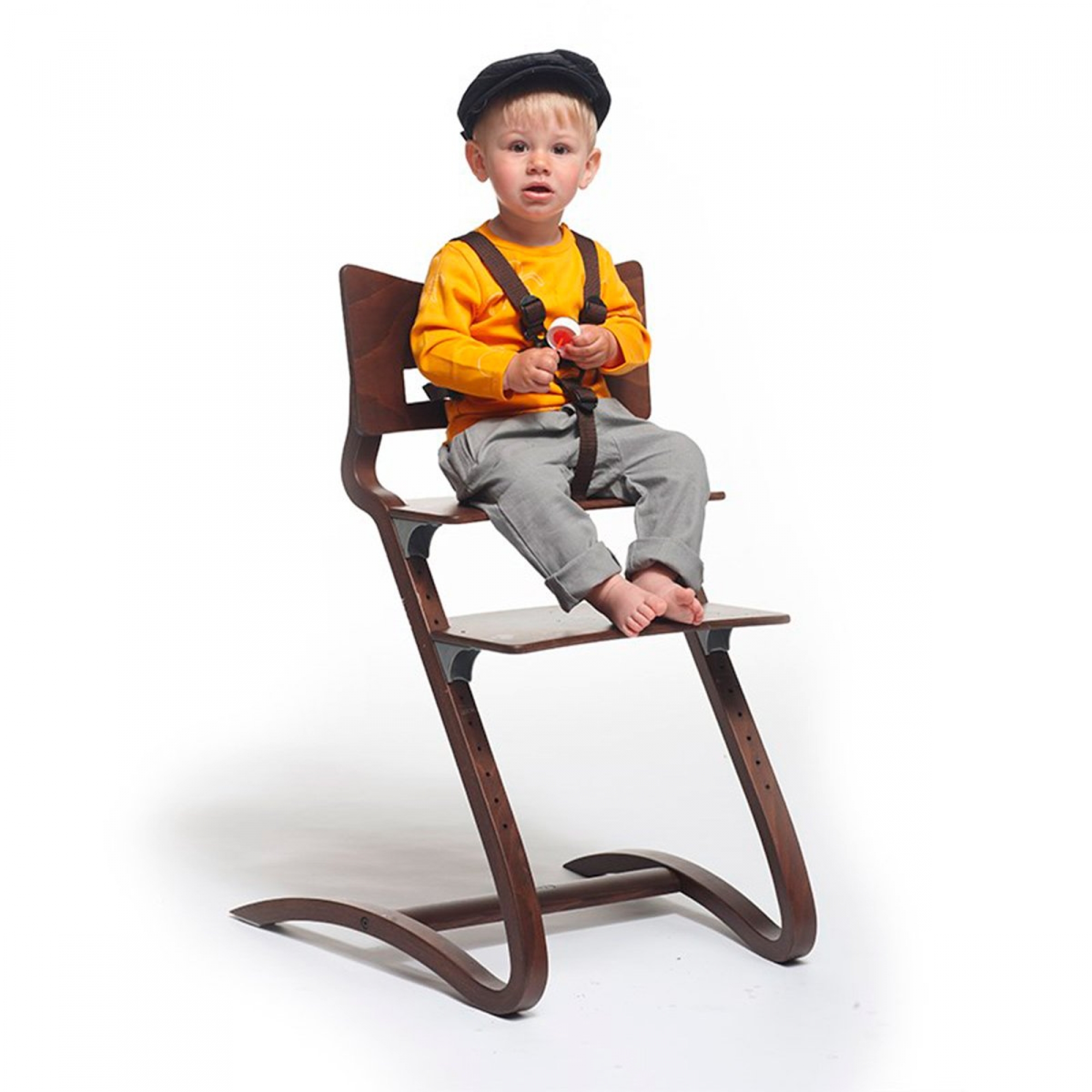Harnais de sécurité pour chaise haute Leander - Marron Leander pour chambre  enfant - Les Enfants du Design