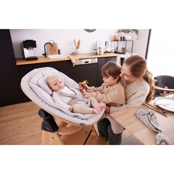 Transat bébé pour chaise haute Arketa Bouncer Eco Light-Grey