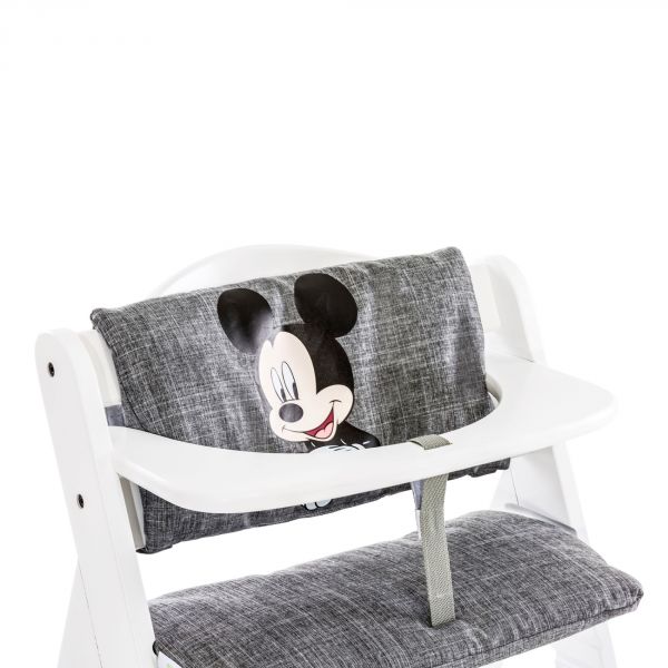 Coussin de chaise haute Deluxe Mickey gris