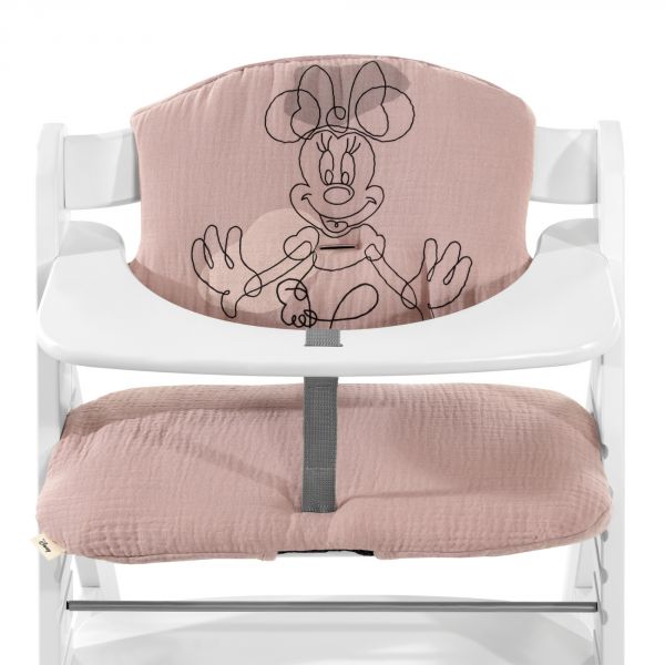 Coussin de chaise haute Select Minnie rose