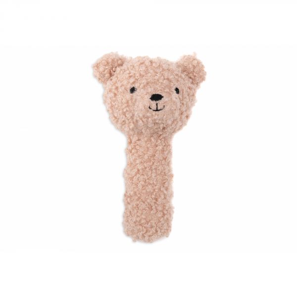 Hochet ours bouclette Teddy Bear Wild Rose