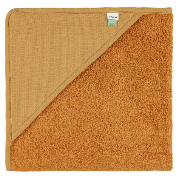 Cape de bain pour bébé Cocoon caramel