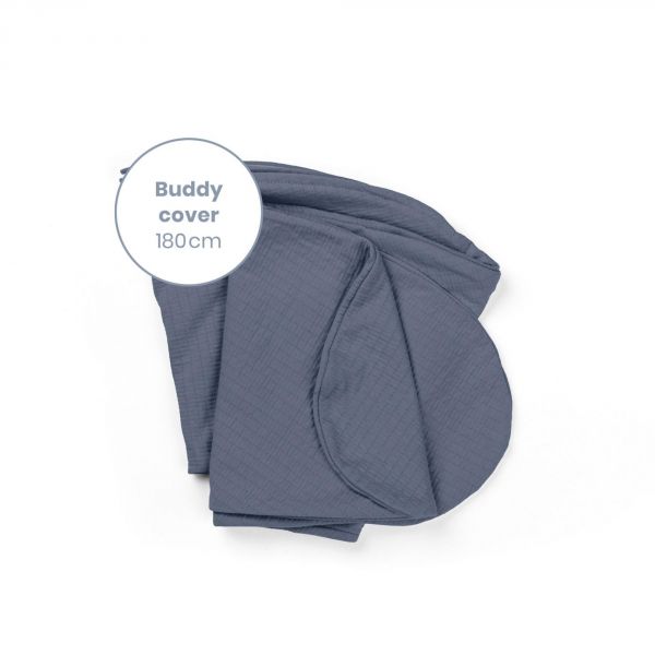 Housse pour coussin d'allaitement Buddy Tetra Jersey Blue