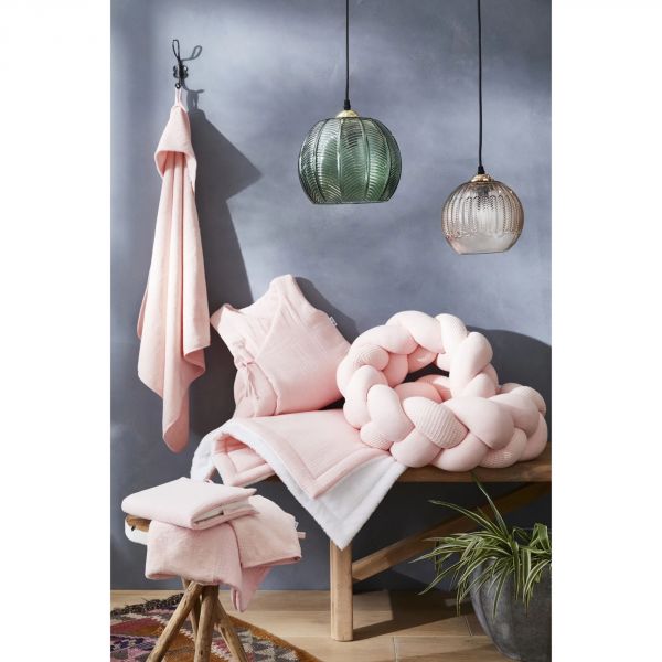 Housse de matelas à langer 60 x 80 cm - rose blush