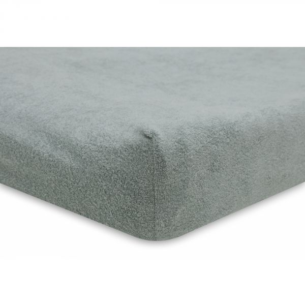 Lot de 2 housses matelas à langer 50x70 cm Éponge Sea Green