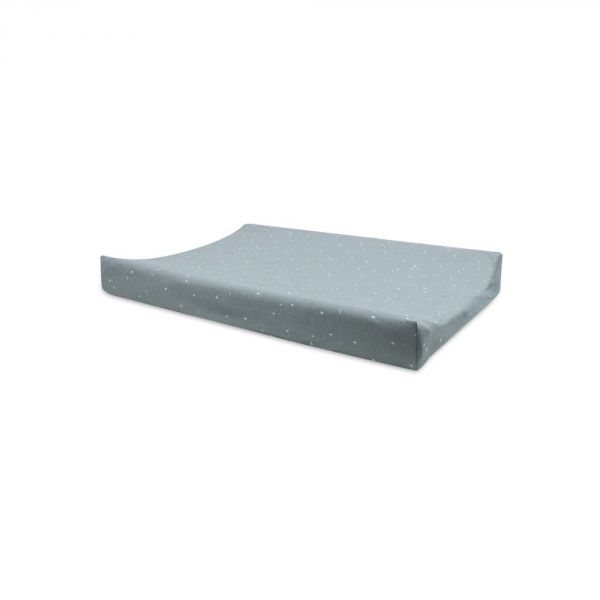 Housse matelas à langer 50x70 cm Jersey Twinkling Sea Green