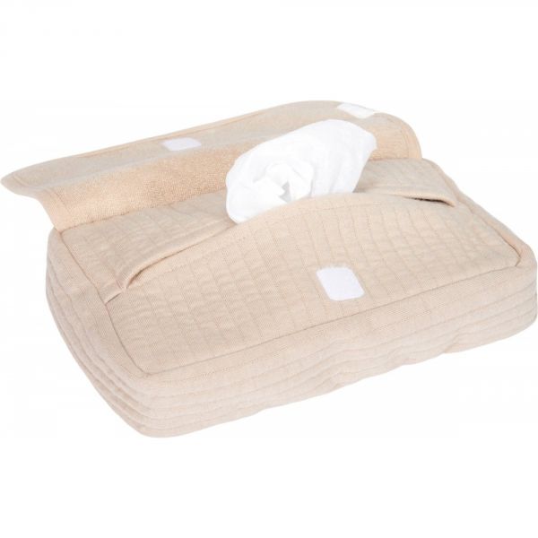 Housse pour lingettes - Pure Beige