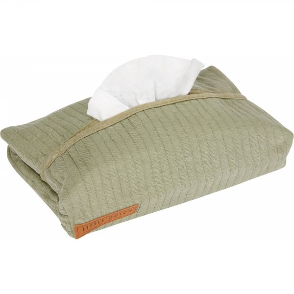 Housse pour lingettes - Pure Olive