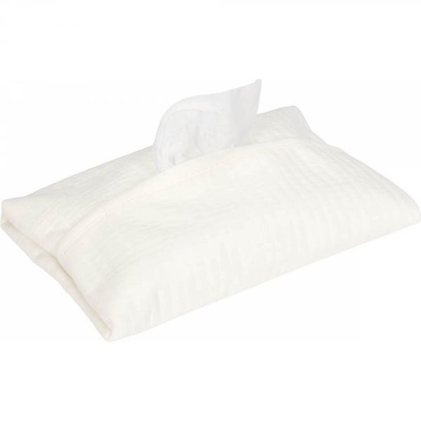 Housse pour lingettes - Pure Soft White