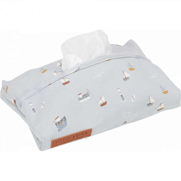 Housse pour lingettes - Sailors Bay Blue