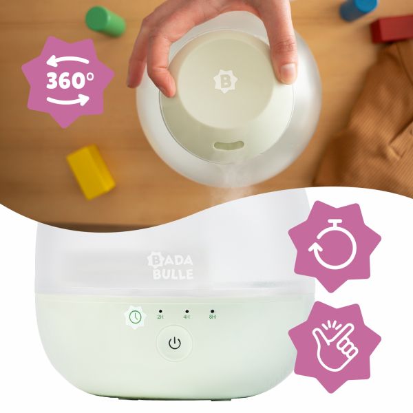 Humidificateur - Veilleuse Bubble