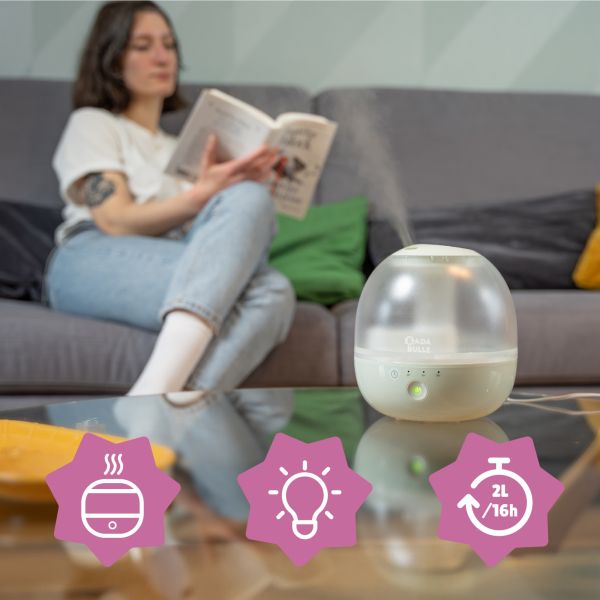 Humidificateur - Veilleuse Bubble