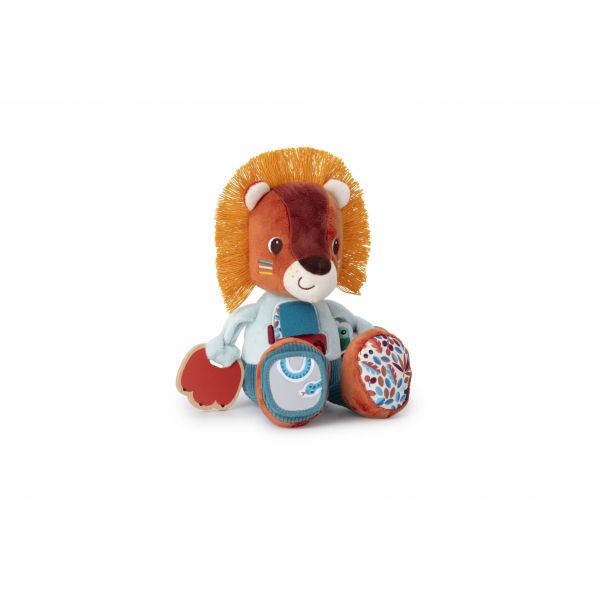 Peluche multi-activités Jack le lion