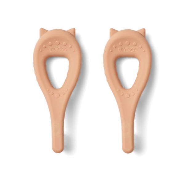 Lot de 2 brosses à dents Janelle Tuscany rose