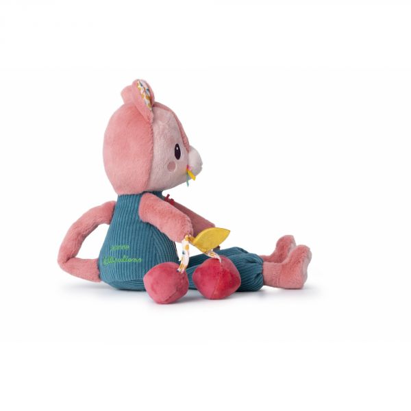 Peluche multi-activités Jeanne le chat