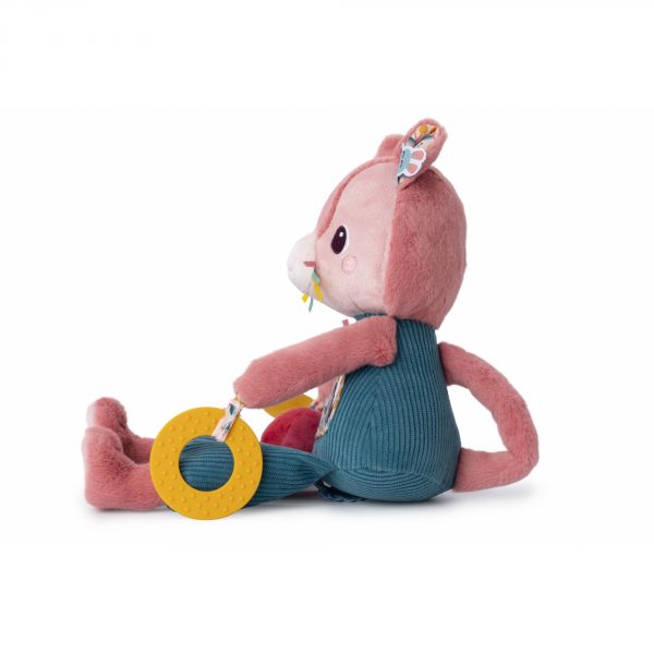 Peluche multi-activités Jeanne le chat