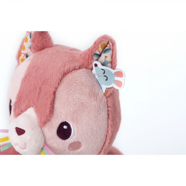 Peluche multi-activités Jeanne le chat