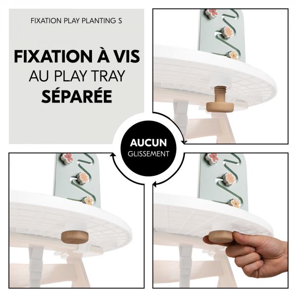 Jeux de plateau pour chaise haute en bois Arketa Play Planting S