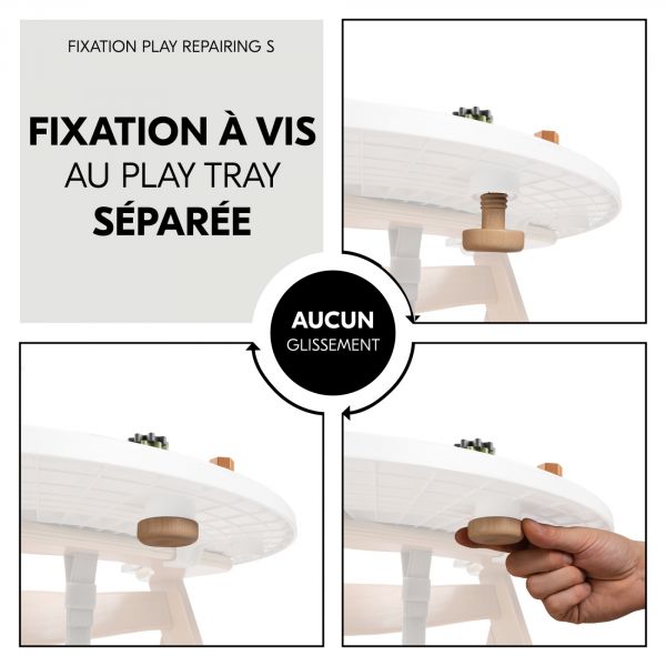 Jeux de plateau pour chaise haute en bois Arketa Play Repairing S