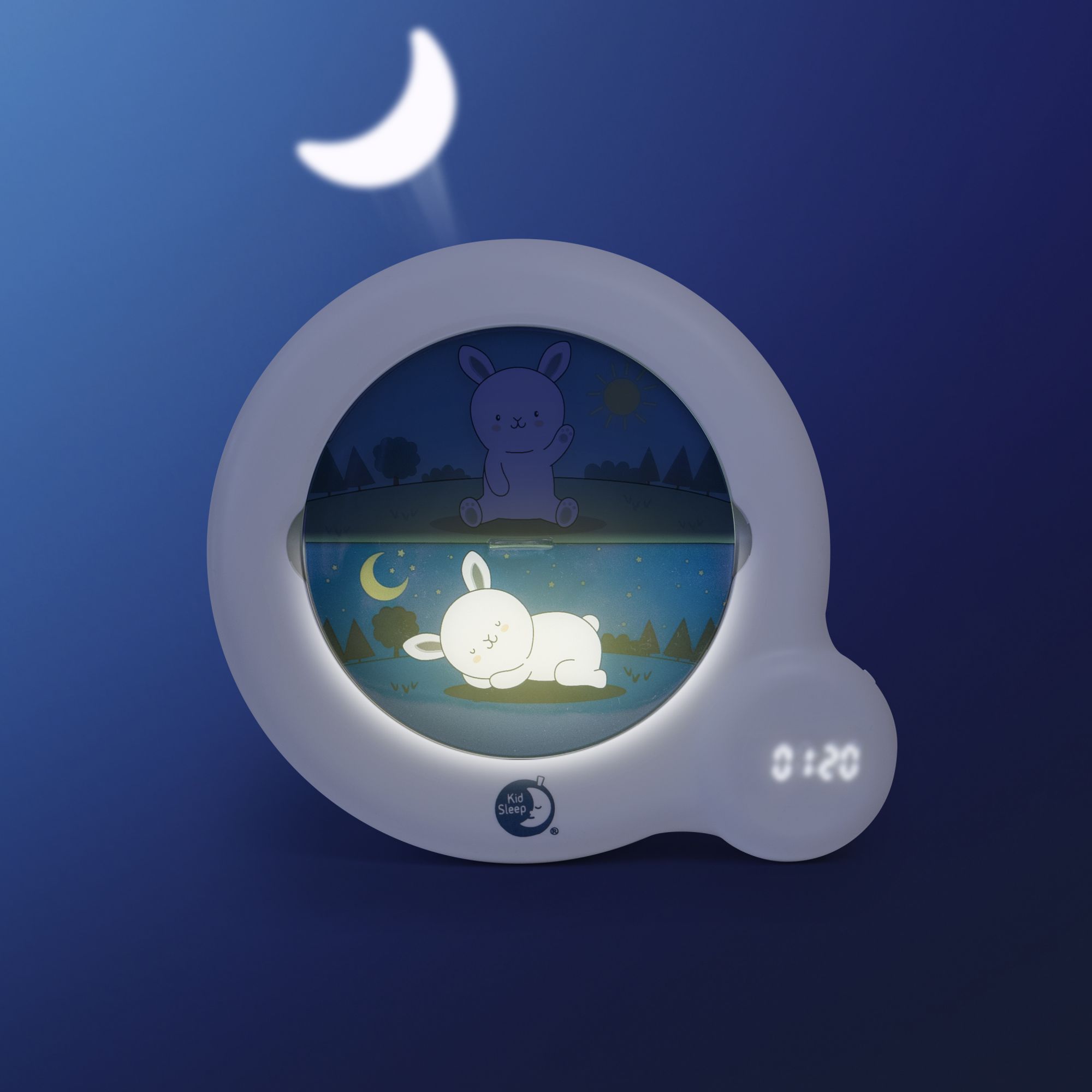 Veilleuse reveil Kid sleep moon - Achat & prix