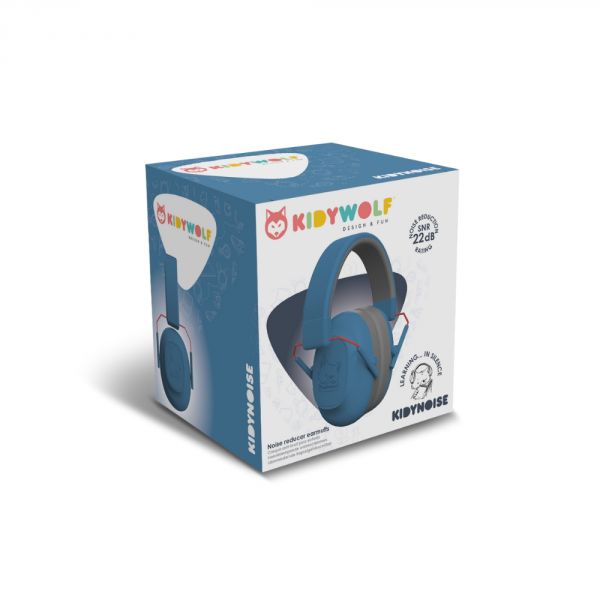 Casque anti bruit Kidynoise Bleu